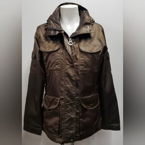 Wellensteyn Women's field jacket, Copper Brown Size Medium